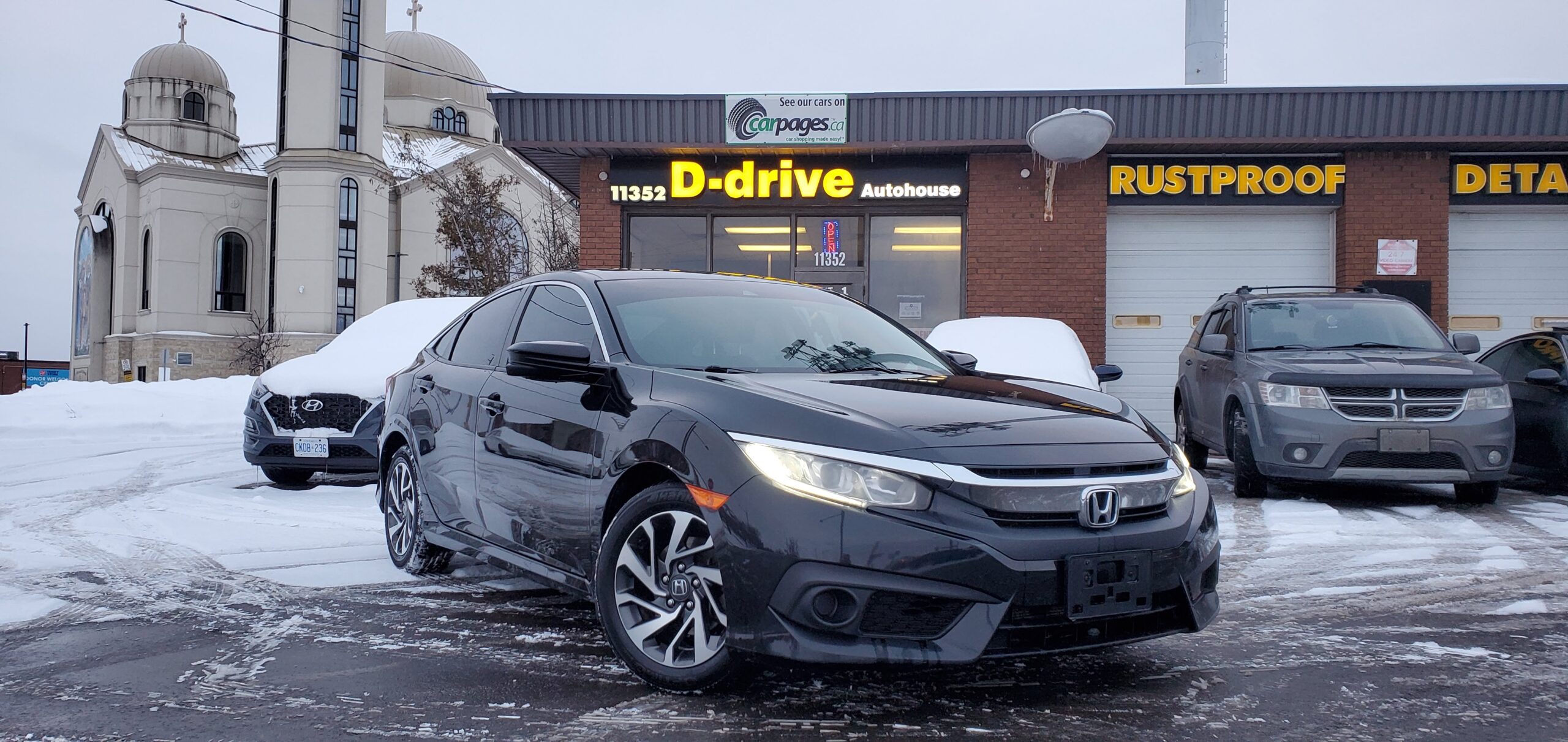 2017 HONDA CIVIC SEDAN EX